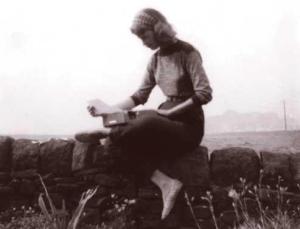 Sylvia Plath in her element